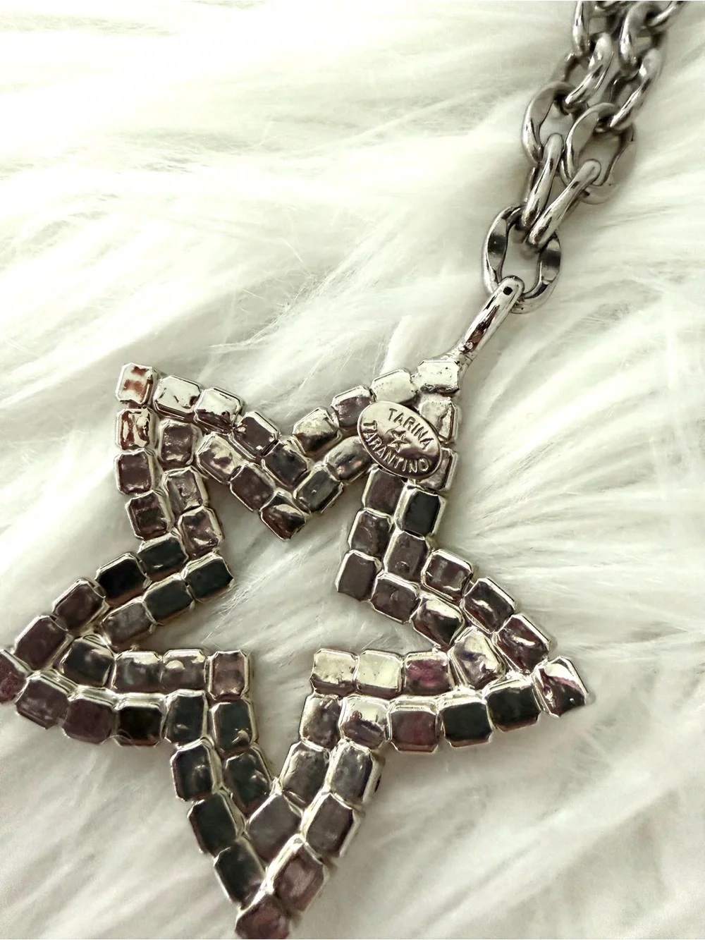 Tarina Tarantino Pink Vintage Star Necklace - Women's Jewelry